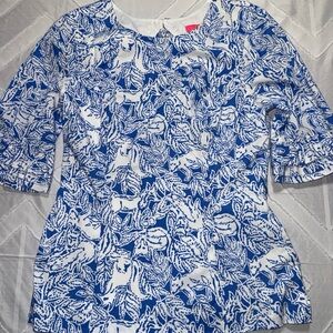 Lilly Pulitzer Pink and Gold Tag